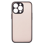 Чехол-накладка - PC041 для "Apple iPhone 13 Pro" (black/black)