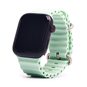 Ремешок - ApW26 Ocean Band Apple Watch 42/44/45/49 mm силикон (mint)