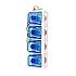 Антистресс игрушки - Кейкап с подсветкой (blue) (246001)