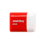 Флэш накопитель USB 64 Гб Smart Buy Lara (red)