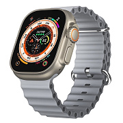 Ремешок - ApW26 Ocean Band Apple Watch 38/40/41 mm силикон (gray)