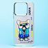 Чехол-накладка - PC092 для "Honor X8b/X8c" (собака) (transparent)