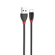 Кабель USB - Type-C Hoco X27 Excellent 12W 120см 2,4A  (black)