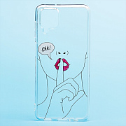 Чехол-накладка - SC225 для "Samsung SM-A125 Galaxy A12" (005) (прозрачный)