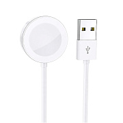 Кабель зарядки Borofone BQ13 iWatch 2W 120см 0,4A  (white)