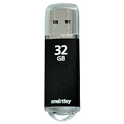 Флэш накопитель USB 32 Гб Smart Buy V-Cut (black) 