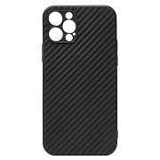 Чехол-накладка - SC263 с закрытой камерой для "Apple iPhone 12 Pro" (002) (black)