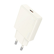 Адаптер Сетевой Hoco N44 Bisciut PD Type-C 30W (moonlight white)