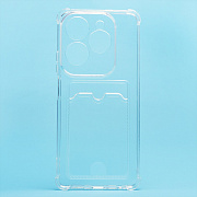 Чехол-накладка - SC276 с картхолдером для "TECNO Spark 20 Pro 5G" (transparent) (234024)