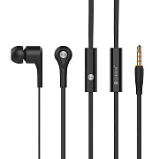 Проводные наушники с микрофоном внутриканальные Celebrat D3 Jack 3,5  (black)