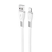 Кабель USB - Apple lightning Hoco X40 Noah Charging 12W 100см 2,4A  (white)