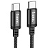 Кабель Type-C - Type-C Hoco X91 60W 300см 3A  (black)