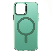 Чехол-накладка - SM025 SafeMag для "Apple iPhone 12/iPhone 12 Pro" (green)