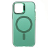 Чехол-накладка - SM025 SafeMag для "Apple iPhone 12/iPhone 12 Pro" (green)