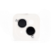 Защитное стекло для камеры - CG03 для "Apple iPhone 15/15 Plus" (silver)