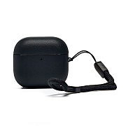 Чехол - PCP12 для кейса "AirPods (4-го поколения)" экокожа (black) (238203)