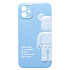 Чехол-накладка - SC332 для "Apple iPhone 11" (light blue)