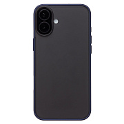 Чехол-накладка - PC035 для "Apple iPhone 16 Plus" (dark blue) (234438)