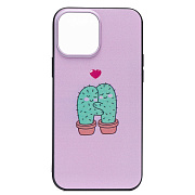 Чехол-накладка - SC185 для "Apple iPhone 13 Pro Max" (018) (light pink)