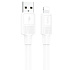 Кабель USB - Apple lightning Hoco X84 12W 100см 2,4A  (white)
