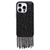 Чехол-накладка - PC095 POSH SHINE для "Apple iPhone 15 Pro" кристальный водопад (black titanium) (237162)