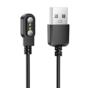 Кабель зарядки Hoco для смарт-часов Y26/Y27 5W 60см 1A  (black)