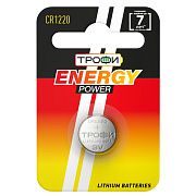 Элемент литиевый Трофи CR1220 ENERGY POWER Lithium (1-BL) (10/240)