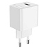 Адаптер Сетевой Borofone BAS11A Erudite USB 2,1A/10W (white)