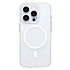 Чехол-накладка - SM038 SafeMag для "Apple iPhone 15 Pro" (white/matte transparent) (238591)