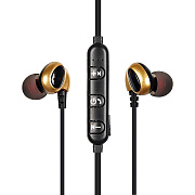 Bluetooth-наушники внутриканальные - T2 Sport (gold)