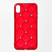 Чехол-накладка - SC151 для "Apple iPhone XS Max" (red) ..