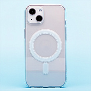 Чехол-накладка - SM006 SafeMag для "Apple iPhone 13/iPhone 14" (прозрачный)
