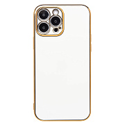 Чехол-накладка - SC301 для "Apple iPhone 13 Pro Max" (white) (208161)