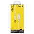 Кабель USB - micro USB budi M8J143M 12W 120см 2,4A  (silver)