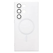 Чехол-накладка - SM020 Matte SafeMag для "Samsung Galaxy S23 Ultra" (white)