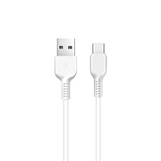 Кабель USB - Type-C Hoco X20 Exotic Radiance 12W 100см 2,4A  (white)