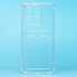 Чехол-накладка - SC276 с картхолдером для "Infinix Smart 9 4G" (transparent) (236973)