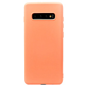 Чехол-накладка Activ Full Original Design для "Samsung SM-G975 Galaxy S10+" (light orange)