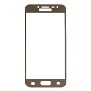 Защитное стекло Full Screen RockBox 2,5D для "Samsung SM-J250 Galaxy J2 2018" (5) (gold) (gold)