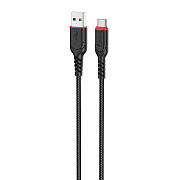 Кабель USB - Type-C Hoco X59 Victory 12W 300см 2,4A  (black)