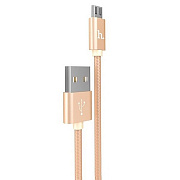 Кабель USB - micro USB Hoco X2 Rapid 10W 100см 2A  (gold)