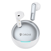 Беспроводные Bluetooth-наушники Celebrat TWS W61 (white)