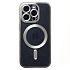 Чехол-накладка - SM027 SafeMag для "Apple iPhone 16 Pro" (silver)