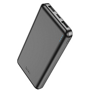 Внешний аккумулятор Hoco J100 (CCC) 10000mAh Micro/Type-C/USB*2 (black)