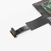 ЗУ Сетевое Беспроводное - приемник с разъемом micro USB (B) (black/green)