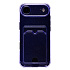 Чехол-накладка - SC300 с картхолдером для "Apple iPhone 17 Air" (violet)