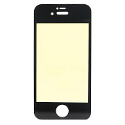 Защитное стекло Glass хамелеон для "Apple iPhone 4/iPhone 4S" (black)