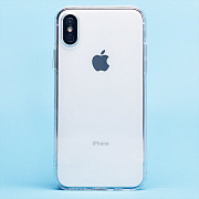 Чехол-накладка - PC073 с закрытой камерой для "Apple iPhone X/iPhone XS" (transparent) (213867)