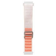 Ремешок - WB36 Loop Универсальный 22мм (white/pink)