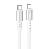 Кабель Type-C - Type-C Hoco X85 60W 100см 3A  (white)